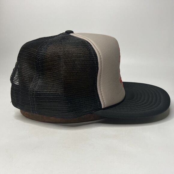 Vtg Sapp Bros Truck Stop Coffee Pot Trucker Farmer Hat Cap Mesh Snapback - Picture 4 of 11